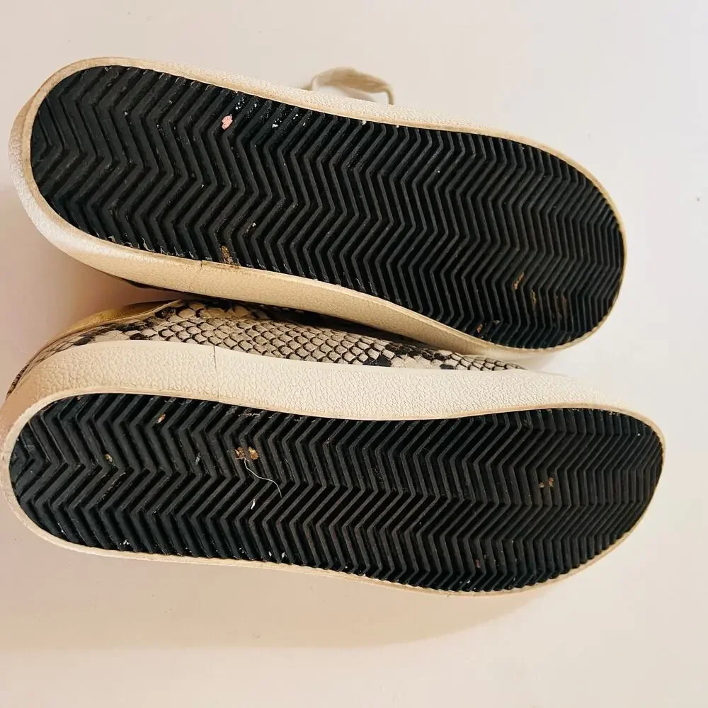 Steve Madden Sienna Multi Snake Print Lace Up Sneakers Size 9 - Picture 12 of 13